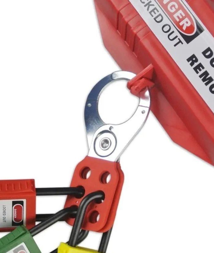 Steel Lockout Hasp