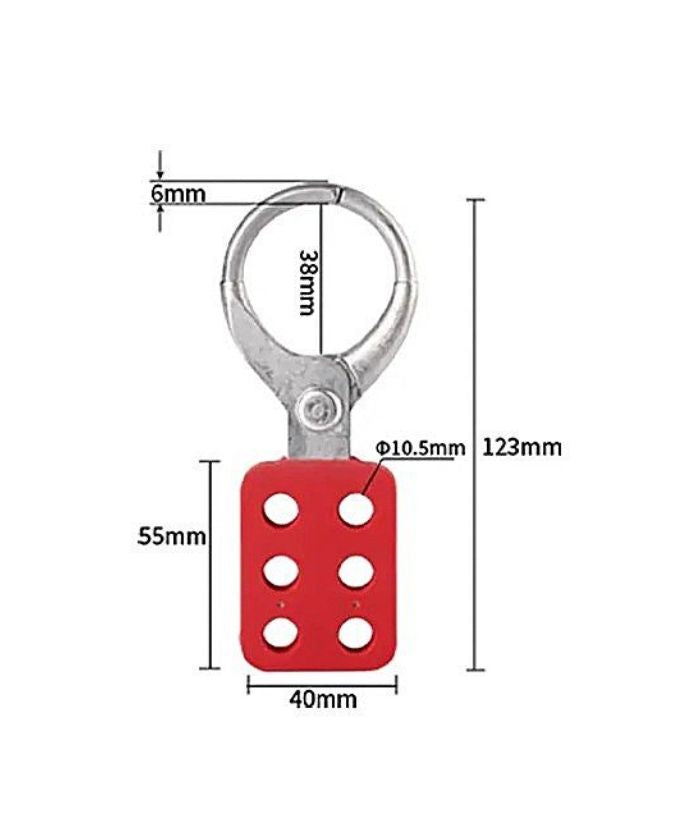Aluminium Lockout Hasp—Anti Spark