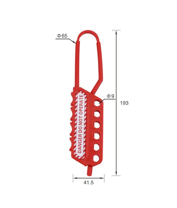 Nylon Lockout Hasp