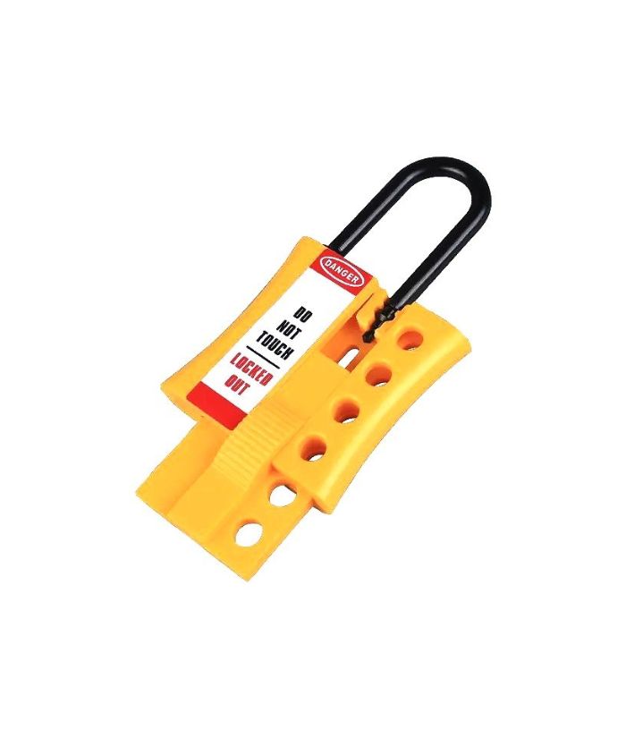 Non-conductive Lockout Hasp with Slider