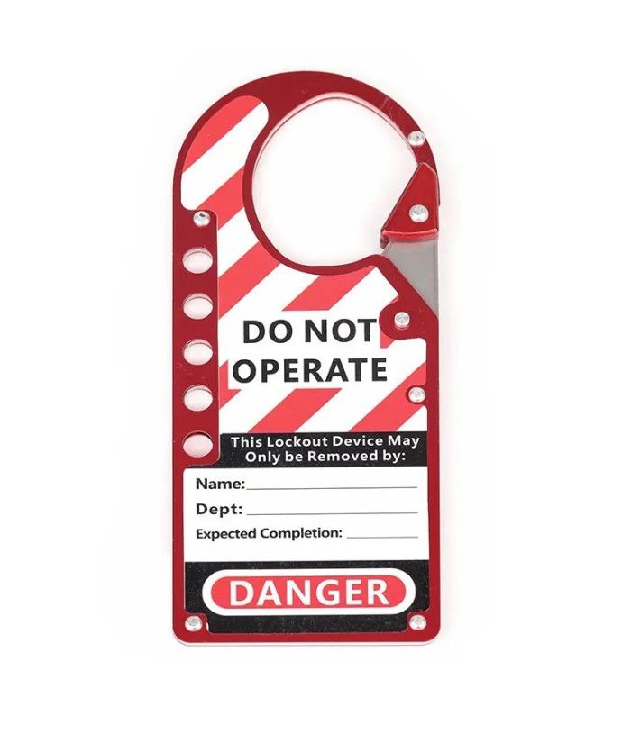 Aluminium Snap-on Lockout Hasp