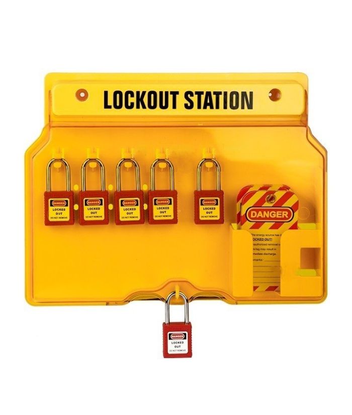 Covered Lockout Station