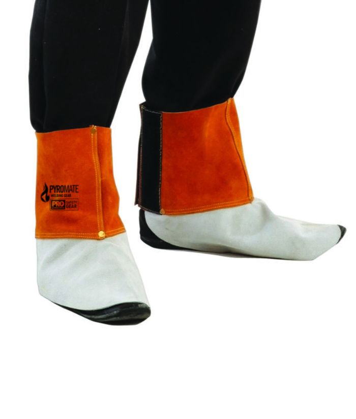 Pyromate Welders Leather Spats Large