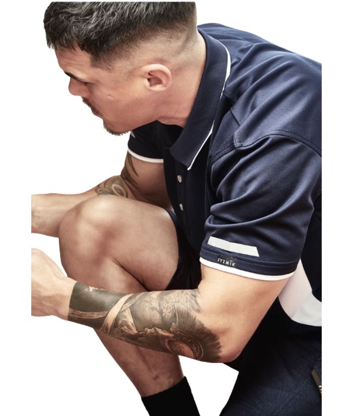 Mens Striker Short Sleeve Polo