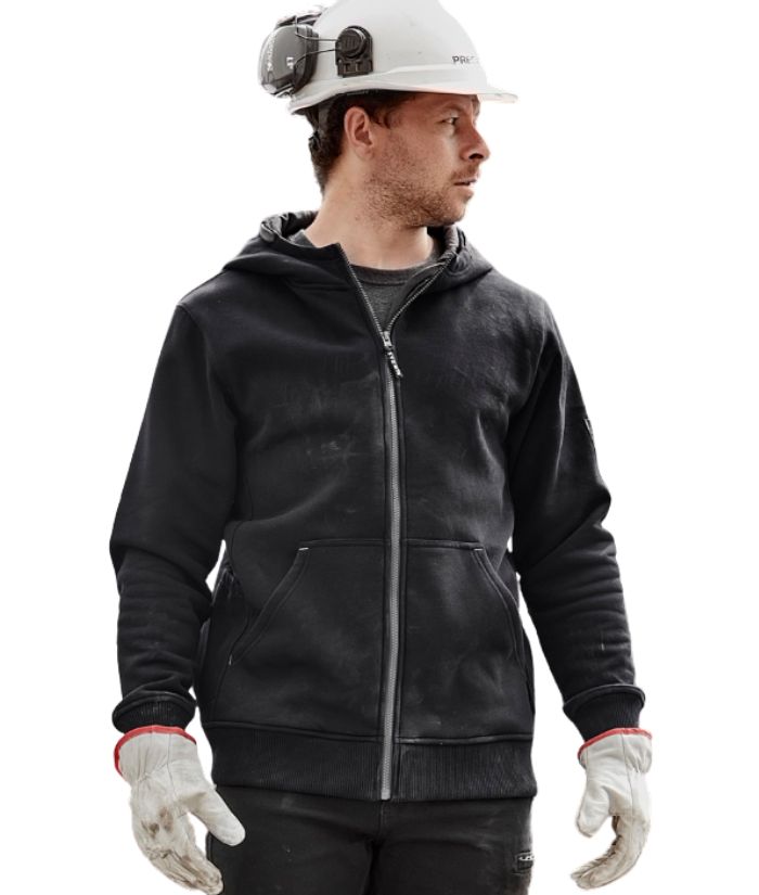 Unisex Zip Front Multi-Pocket Hoodie ZT468