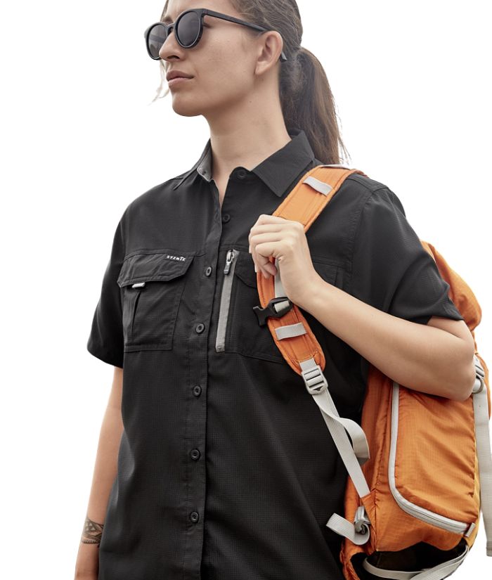 Womens Outdoor Short Sleeve Shirt