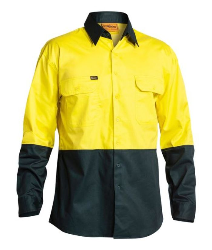 Hi Vis Cool Lightweight Drill Shirt