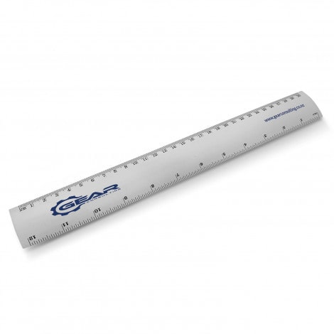 TRENDS-COLLECTION-ALUMINIUM-30CM-RULER-100739-SILVER-CM-INCHES