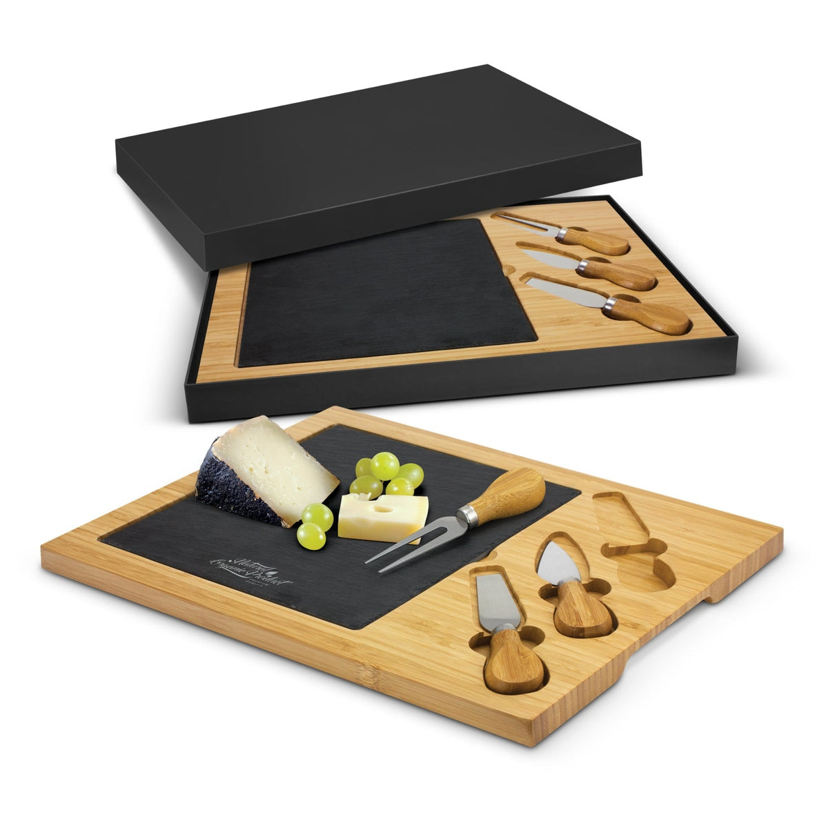SLATE-BAMBOOK-CHEESE-SERVING-BOARD-115959-CLEINT-STAFF-CHRISTMAS-GIFT