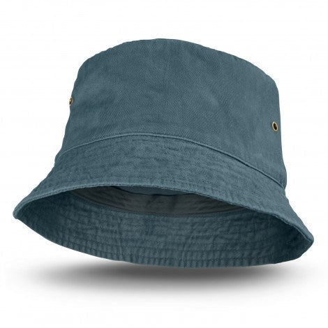Stone Washed Bucket Hat - Uniforms and Workwear NZ - Ticketwearconz