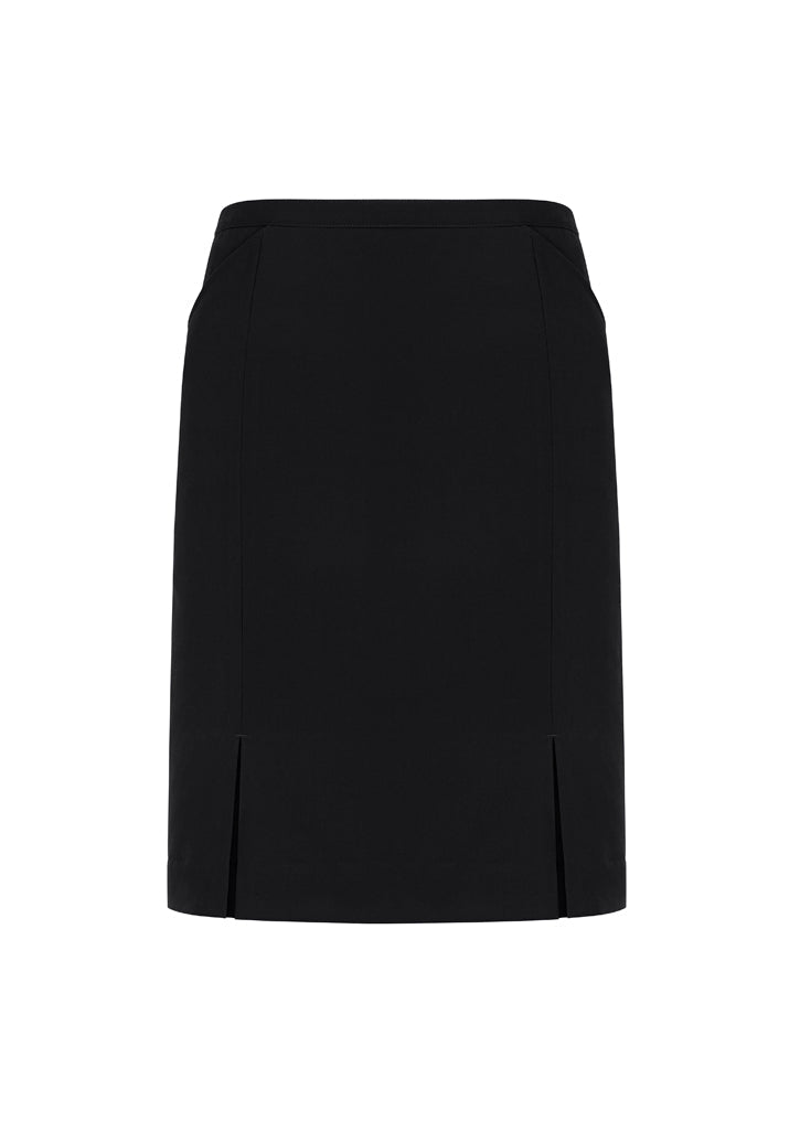 Womens Front Pleat Detail Straight Skirt - Uniforms and Workwear NZ - Ticketwearconz