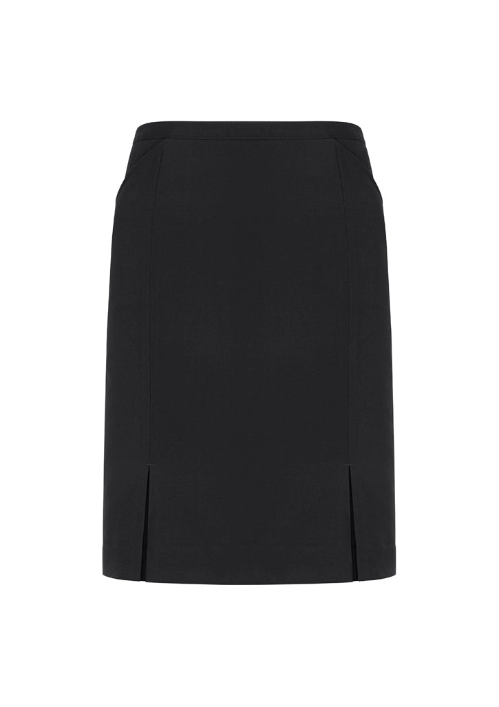 Womens Front Pleat Detail Straight Skirt - Uniforms and Workwear NZ - Ticketwearconz