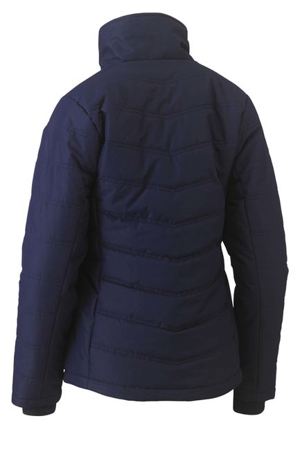 Womens Quilted Puffer Jacket - Uniforms and Workwear NZ - Ticketwearconz
