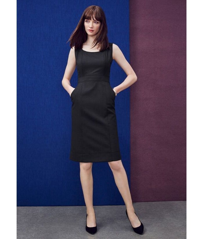 sleeveless-dress-woolblend-office-uniform-corporate