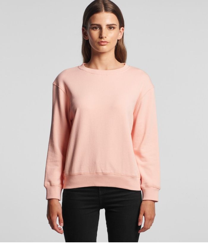 as-colour-womens-ladies-premium-100%-cotton-crew-neck-sweatshirt-pale-pink-4121