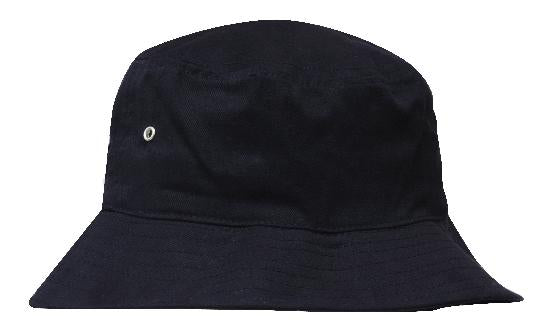 Brushed Sports Twill Bucket Hat - Uniforms and Workwear NZ - Ticketwearconz