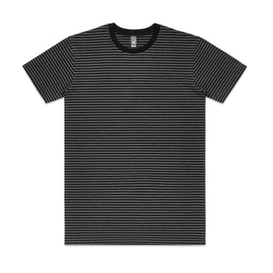 Mens Bowery Stripe Tee - Uniforms and Workwear NZ - Ticketwearconz