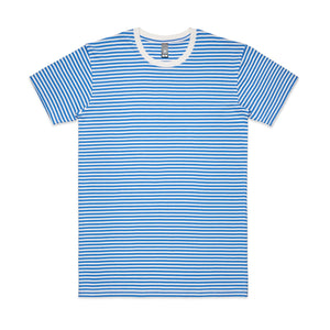 Mens Bowery Stripe Tee - Uniforms and Workwear NZ - Ticketwearconz