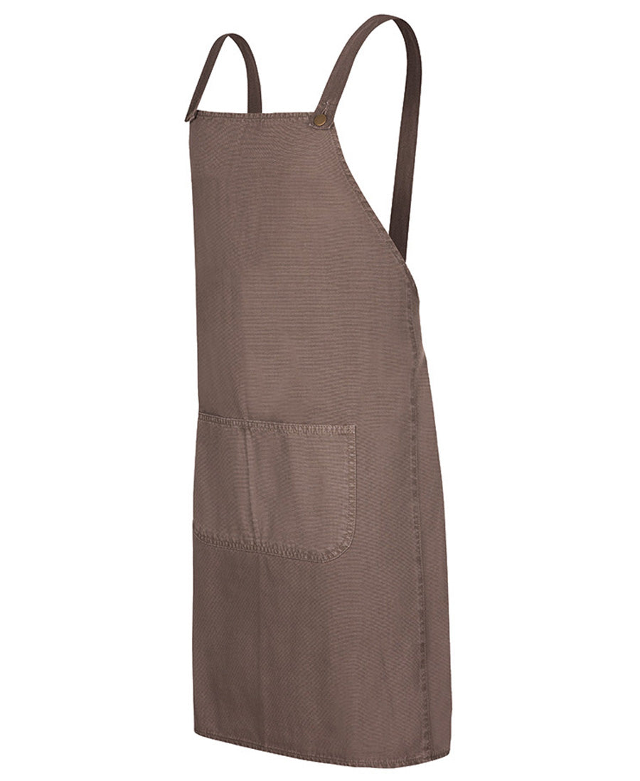 Canvas Cross Back Apron, 85cm L x 78cm W - without straps