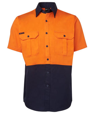 Hi Vis Short Sleeve Day Only, 150G Shirt-6hws
