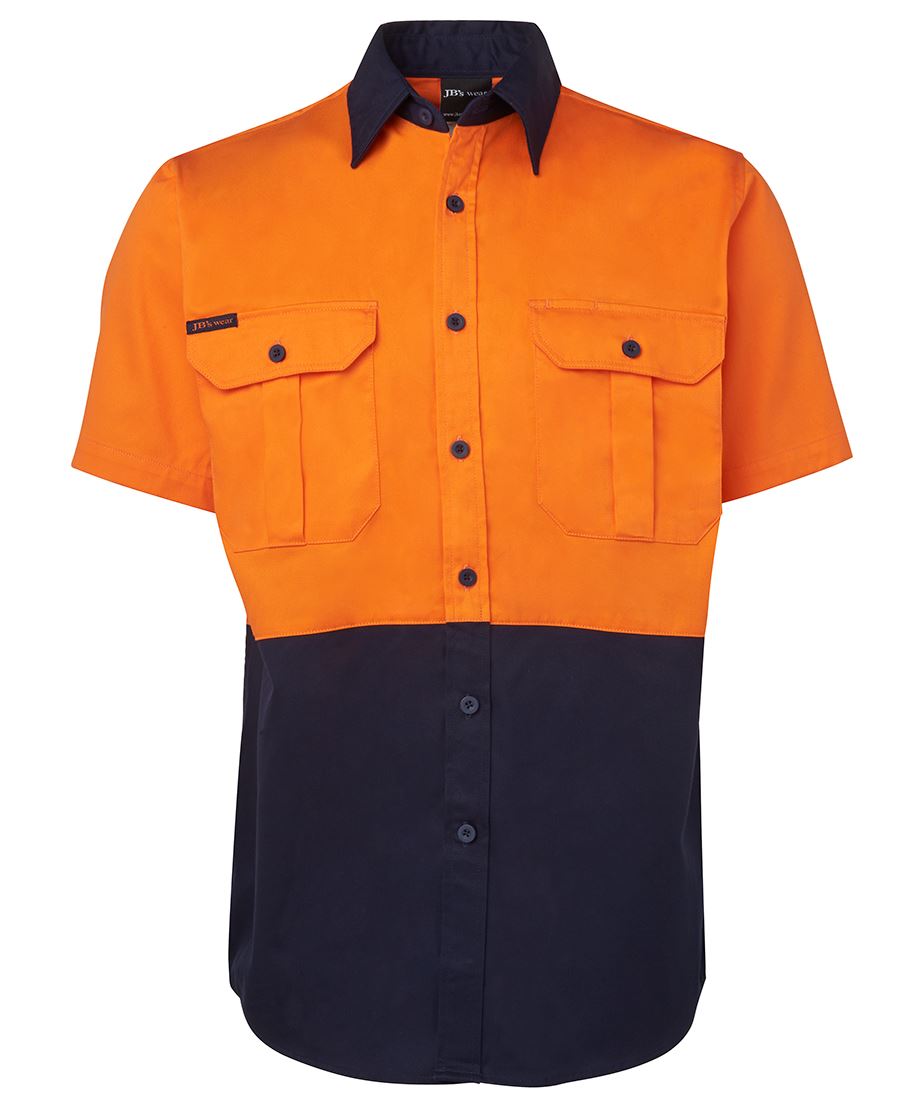 Hi Vis Short Sleeve Day Only, 150G Shirt-6hws