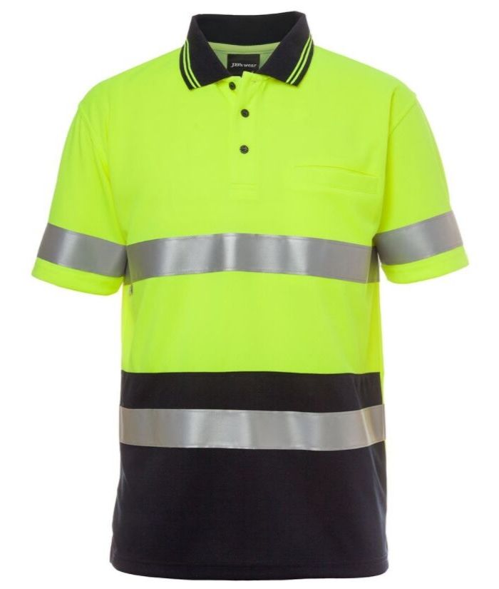 Hi Vis S/S (D+N) Traditional Polo - Uniforms and Workwear NZ - Ticketwearconz