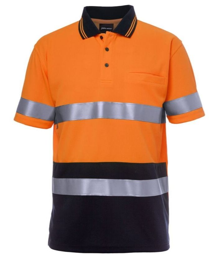 Hi Vis S/S (D+N) Traditional Polo - Uniforms and Workwear NZ - Ticketwearconz