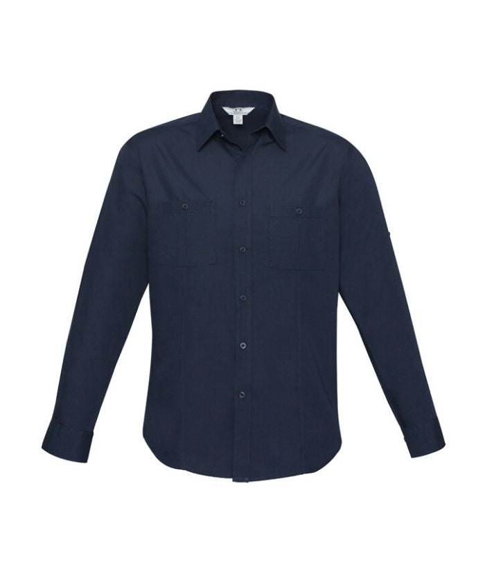 Bondi Mens Long Sleeve Shirt - Uniforms and Workwear NZ - Ticketwearconz