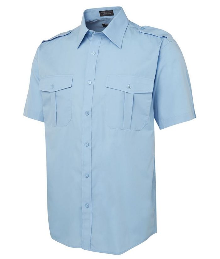 Epaulette Shirt Short Sleeve - Uniforms and Workwear NZ - Ticketwearconz