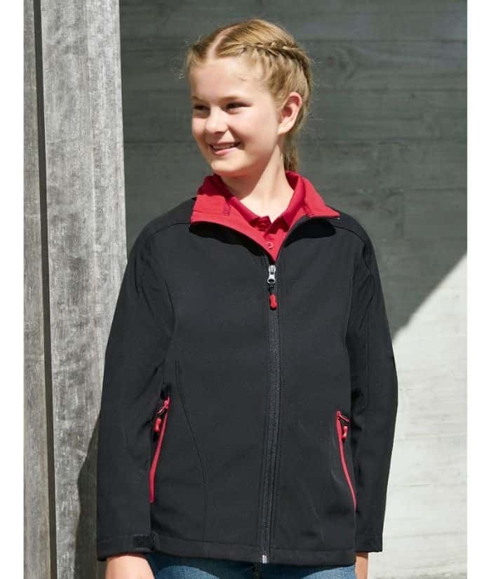 biz-collection-kids-geneva-softshell-jacket-J307k-black-red