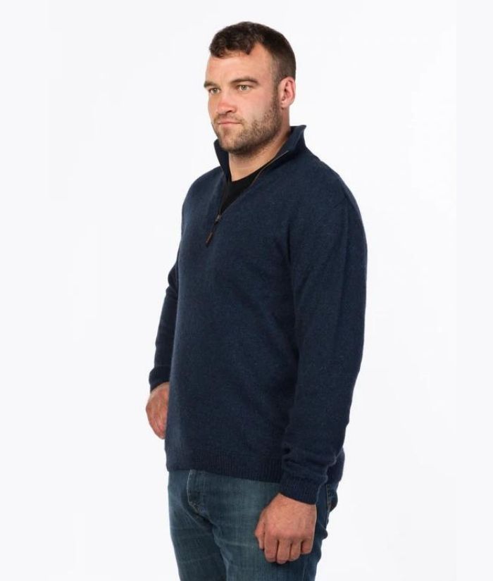 MS1724-mkm-originals-legend-eco-blend-half-zip-sweater-denim-blue