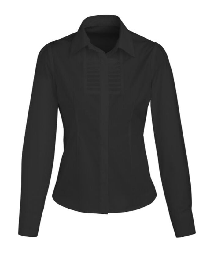 Ladies Berlin Long Sleeve Shirt - Uniforms and Workwear NZ - Ticketwearconz