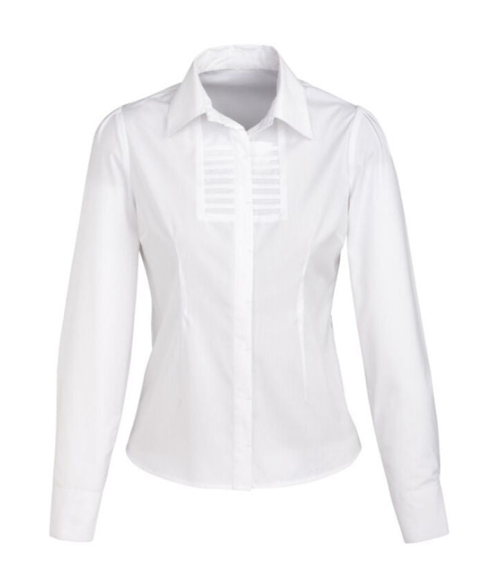 Ladies Berlin Long Sleeve Shirt - Uniforms and Workwear NZ - Ticketwearconz