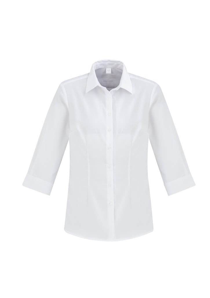 Ladies Regent 100% Cotton 3/4 Sleeve Shirt - Uniforms and Workwear NZ - Ticketwearconz