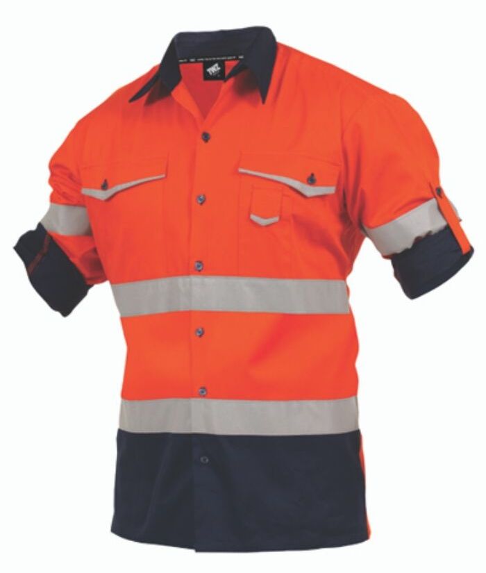 Day/Night Industrial Cotton Shirt - Uniforms and Workwear NZ - Ticketwearconz