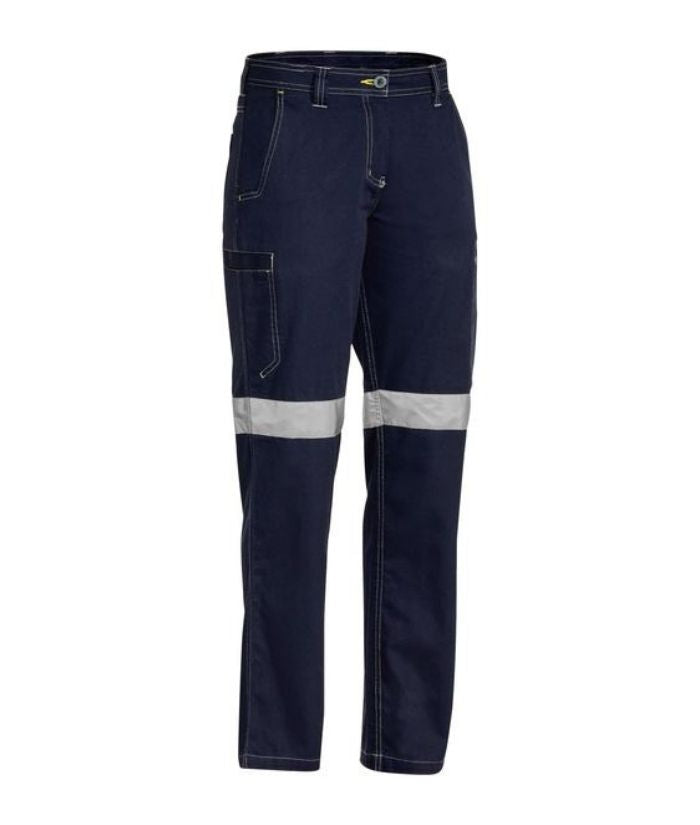 Womens Taped Lightweight Drill, Vented Pant - Uniforms and Workwear NZ - Ticketwearconz