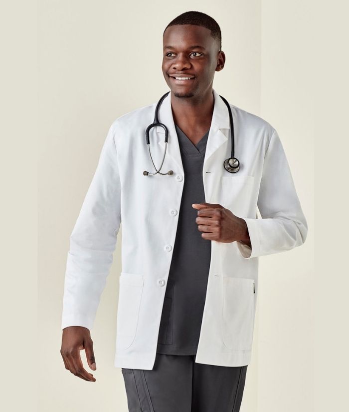 biz-care-mens-hope--cropped-lab-coat-jacket-CC144MC-white