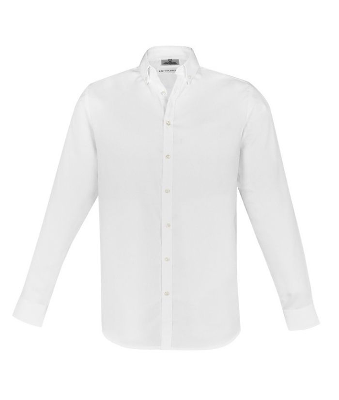Memphis Mens Long Sleeve Shirt - Uniforms and Workwear NZ - Ticketwearconz