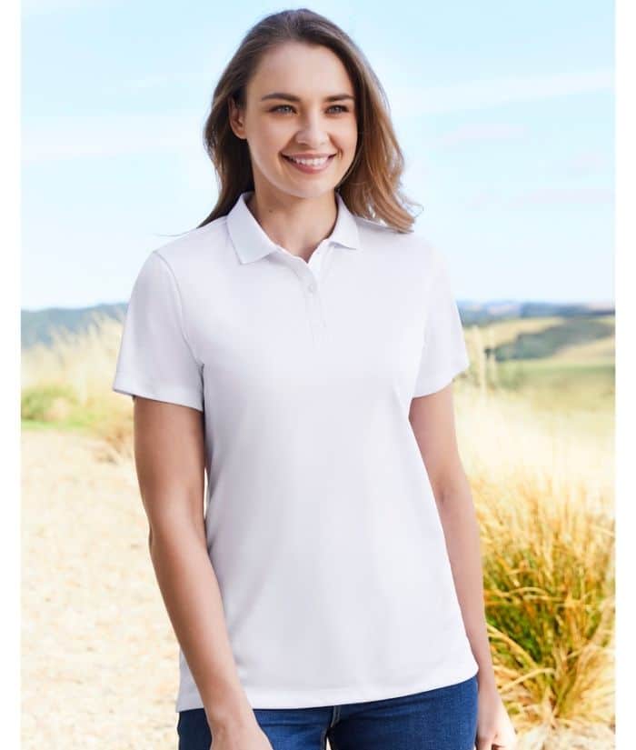 biz-collection-womes-ladies-recycled-polyester-eco-action-polo-P206lS-white-sports-work