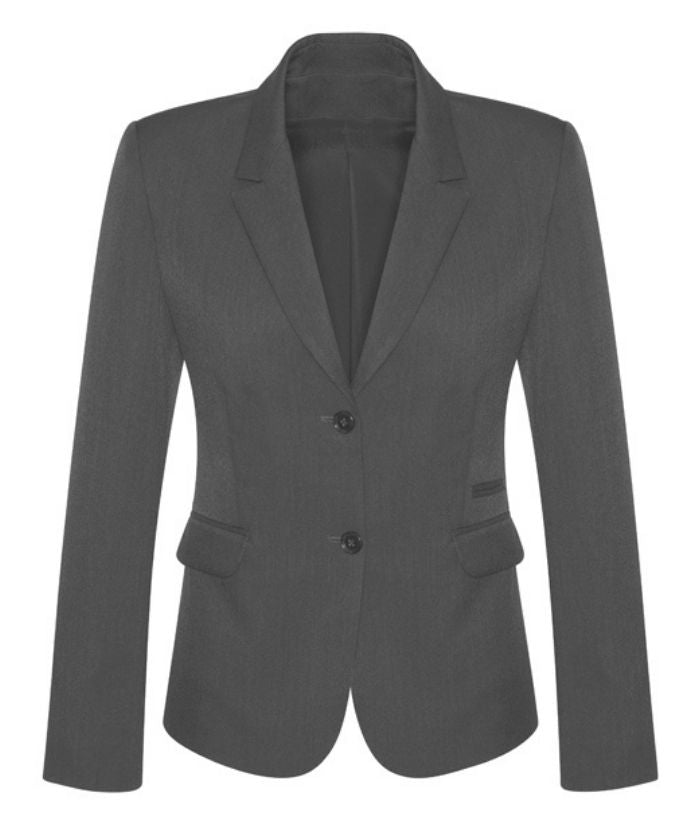 Ladies 2 Button Mid Length, Cool Stretch Jacket - Uniforms and Workwear NZ - Ticketwearconz