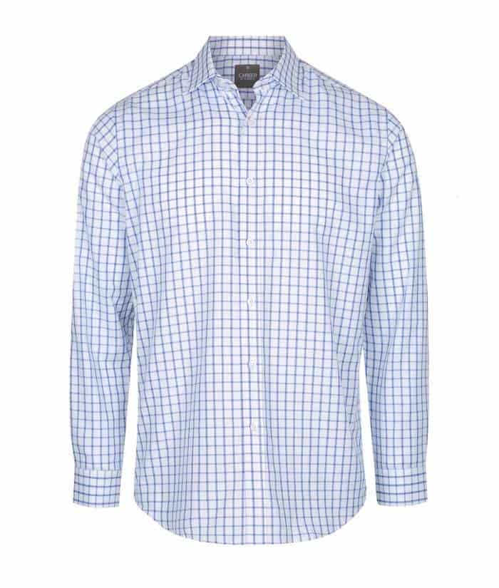 Bourke Oxford Check Mens L/S Shirt
