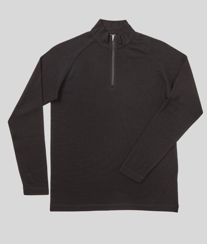 Mens Milford 1/4 Zip Merino Sweater - Uniforms and Workwear NZ - Ticketwearconz