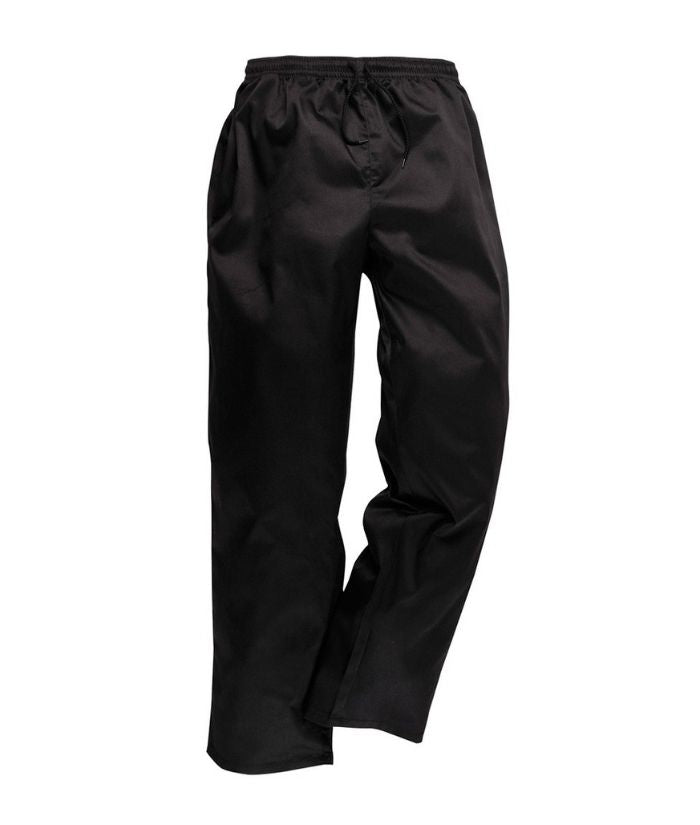 prime-mover-elasticated-chef-pants-c070-black