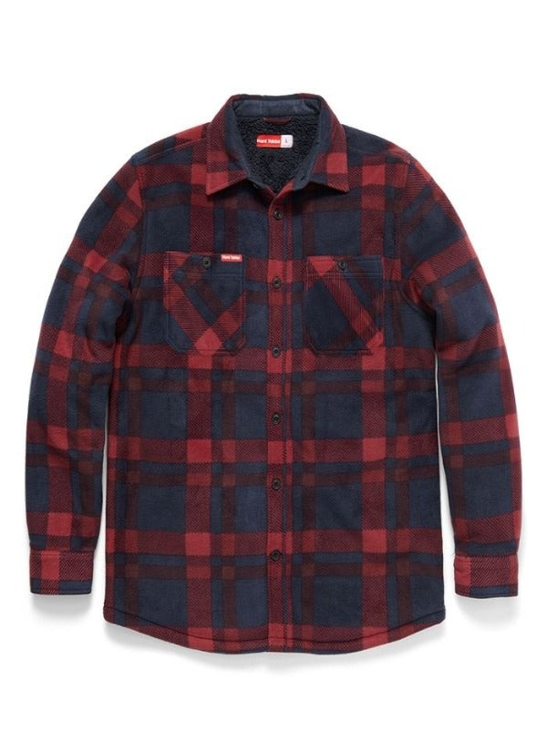 har-yakka-sherpa-jacket-y04435-red-navy-blue-warm-winter-trades