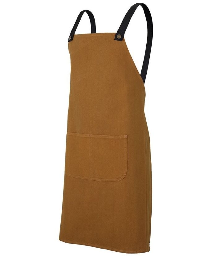 Canvas Cross Back Apron, 85cm L x 78cm W - without straps
