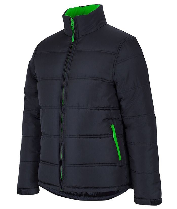 Contrast Puffer Jacket - Uniforms and Workwear NZ - Ticketwearconz