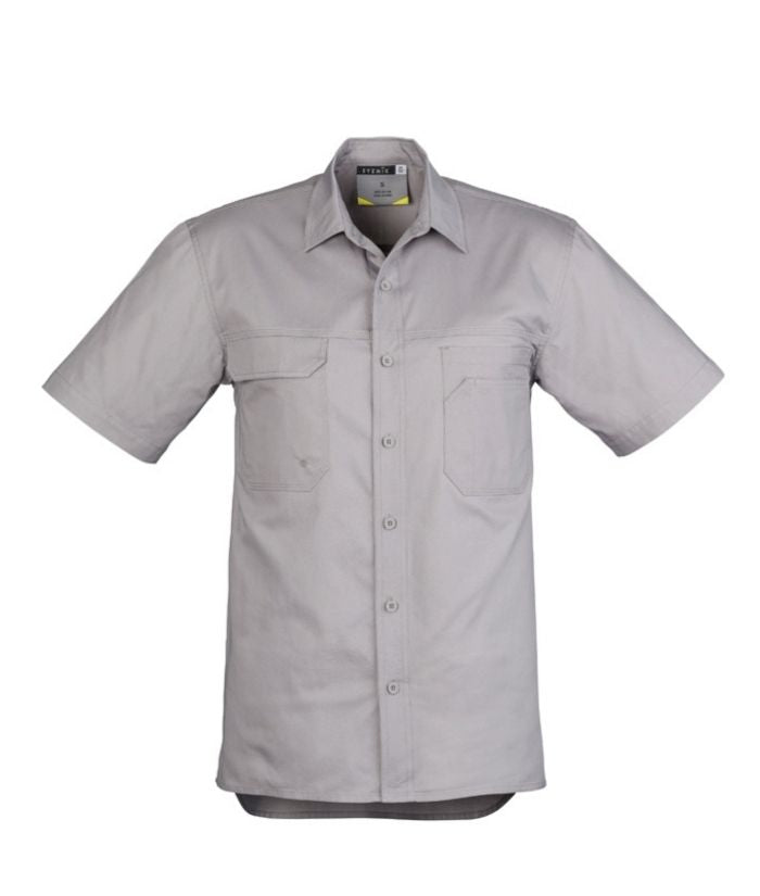 Mens Lightweight Tradie Short Sleeve Shirt - Uniforms and Workwear NZ - Ticketwearconz