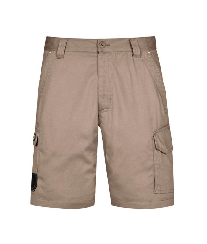 mens-syzmik-summer-cargo-shorts-ZS146-khaki