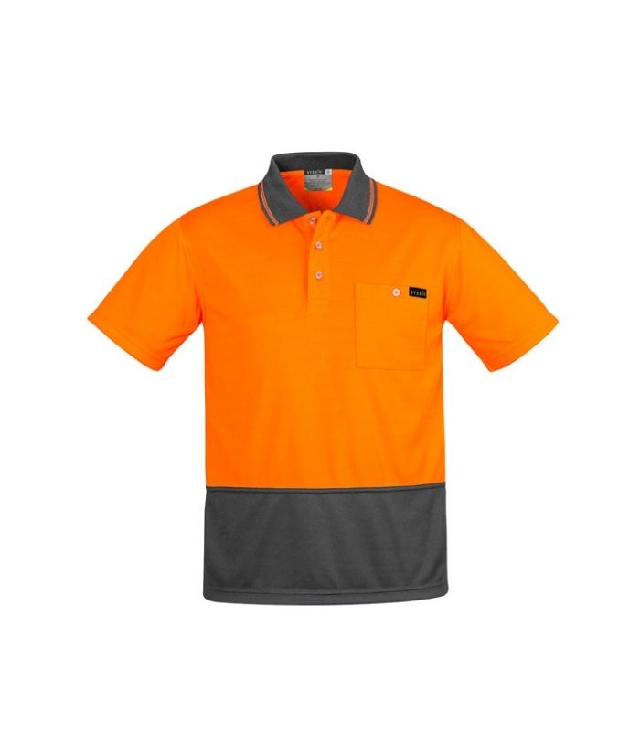 Mens Comfort Back S/S Polo - Uniforms and Workwear NZ - Ticketwearconz