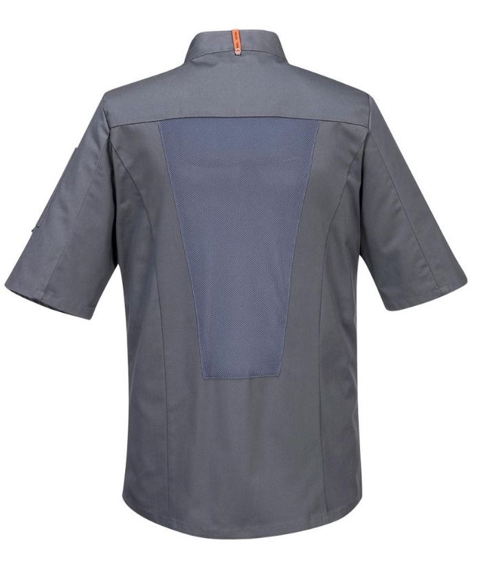 MeshAir Pro Chefs Short Sleeve Jacket - Uniforms and Workwear NZ - Ticketwearconz